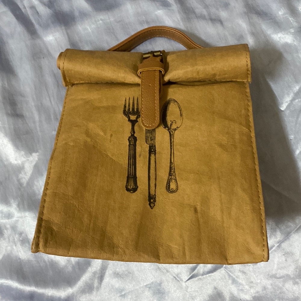 Vintage Inspired Paper Bag Lunch box